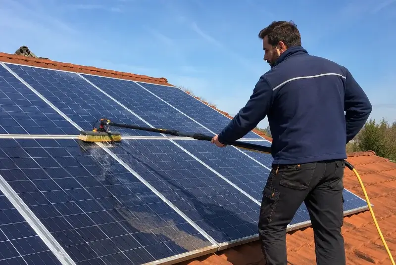 Nettoyage et entretien de panneaux solaires à Saint-Hilaire-de-Villefranche
